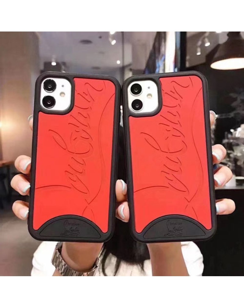 ルブタン iphone15 pro/15 pro maxケース アイホン14プロケースChristian Louboutinソフトiphone13 pro/12 pro maxケース ペアお揃いブランド iphone SE2/XR/XS Maxケース個性人気シリコン製アイフォンx/10/8/7 plusケースオシャレジャケット