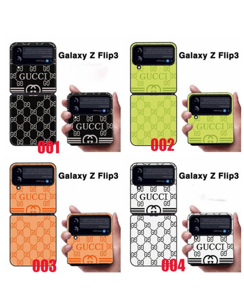 グッチ galaxy z flip6/z flip5/z flip4ケースブランド galaxy z fold5/z fold4/z fold3ケース折り畳みお洒落グッチ ギャラクシーz flip3/z flipケース保護性ファッション大人気 男女兼用