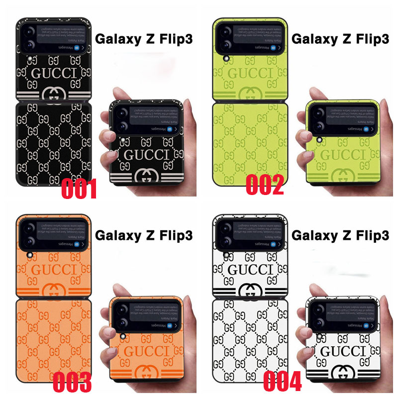 galaxy z flip3ケースグッチお洒落