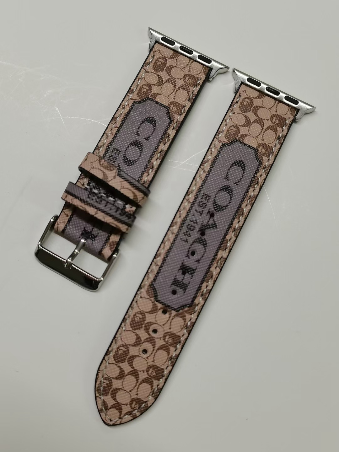 coach apple watchバンドレザー製お洒落