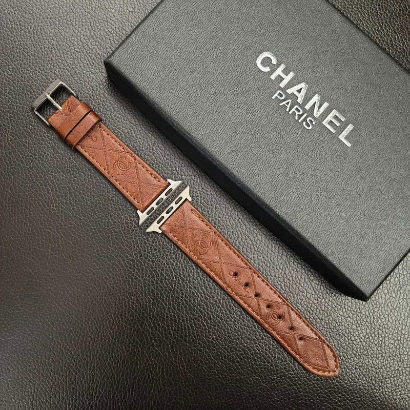 chanel apple watch ultraバンド高級感