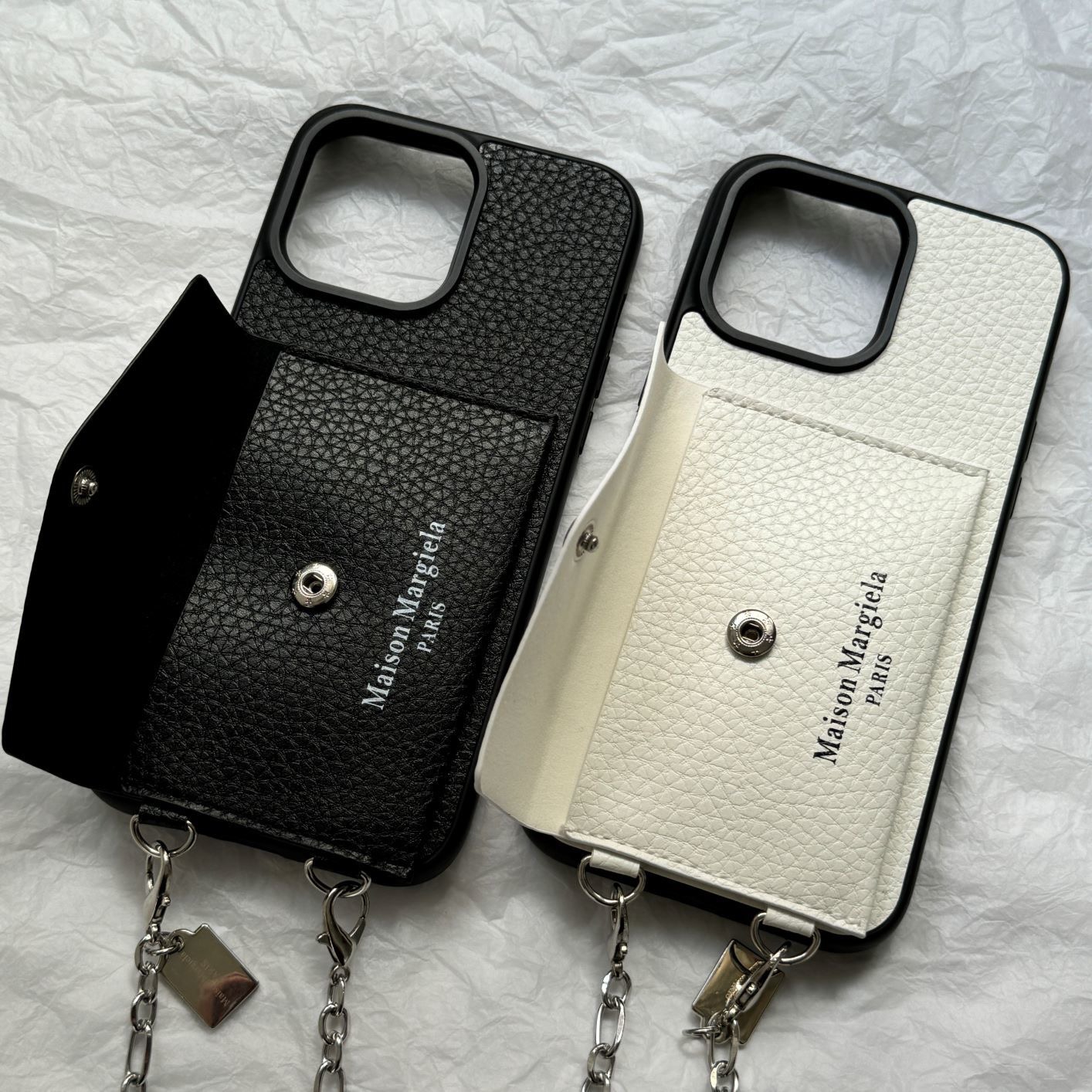 maison margiela iphone15プロケースカード収納