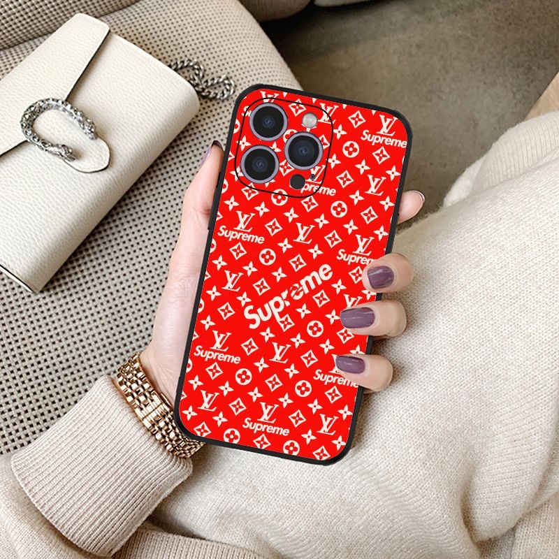 supreme vuitton iphone15 proケース潮流個性