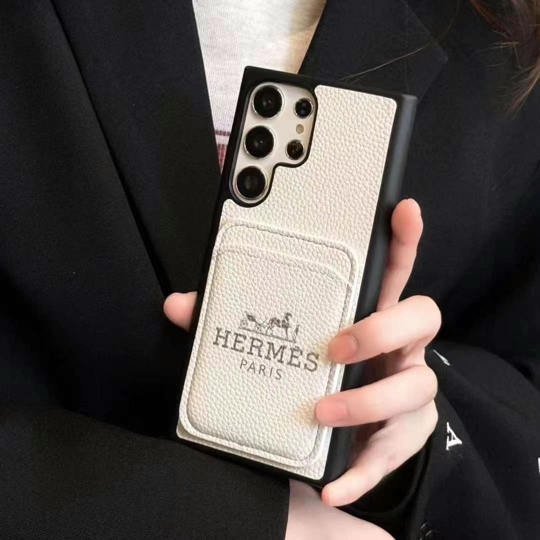 hermes galaxy s24 ultraスマホケースカード収納